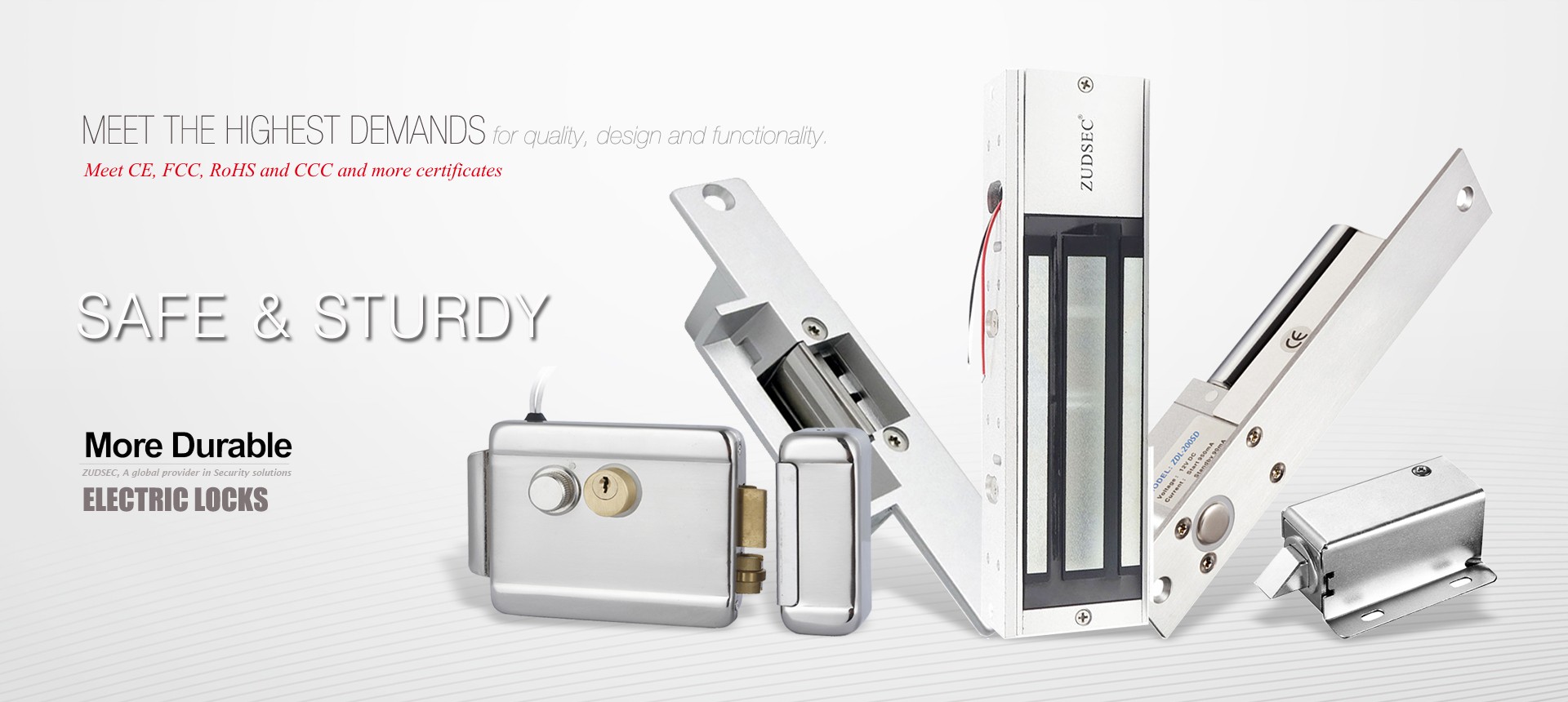 Professional electric locks manufacturer in China