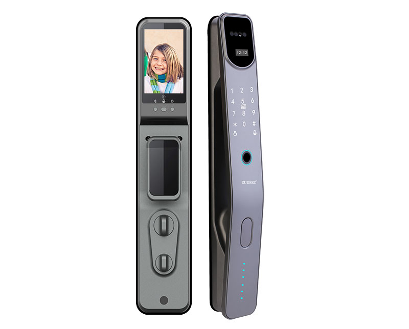 WIFI Smart 3D Face Recognition & Fingerprint Door Lock: ZDSL-100VWF