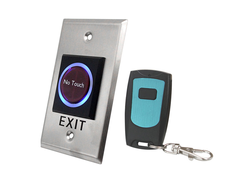 RF Touchless exit button with Remote Control