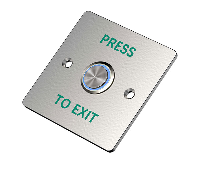 New Aluminum Door Access Touch Sensor Push Exit Push Button